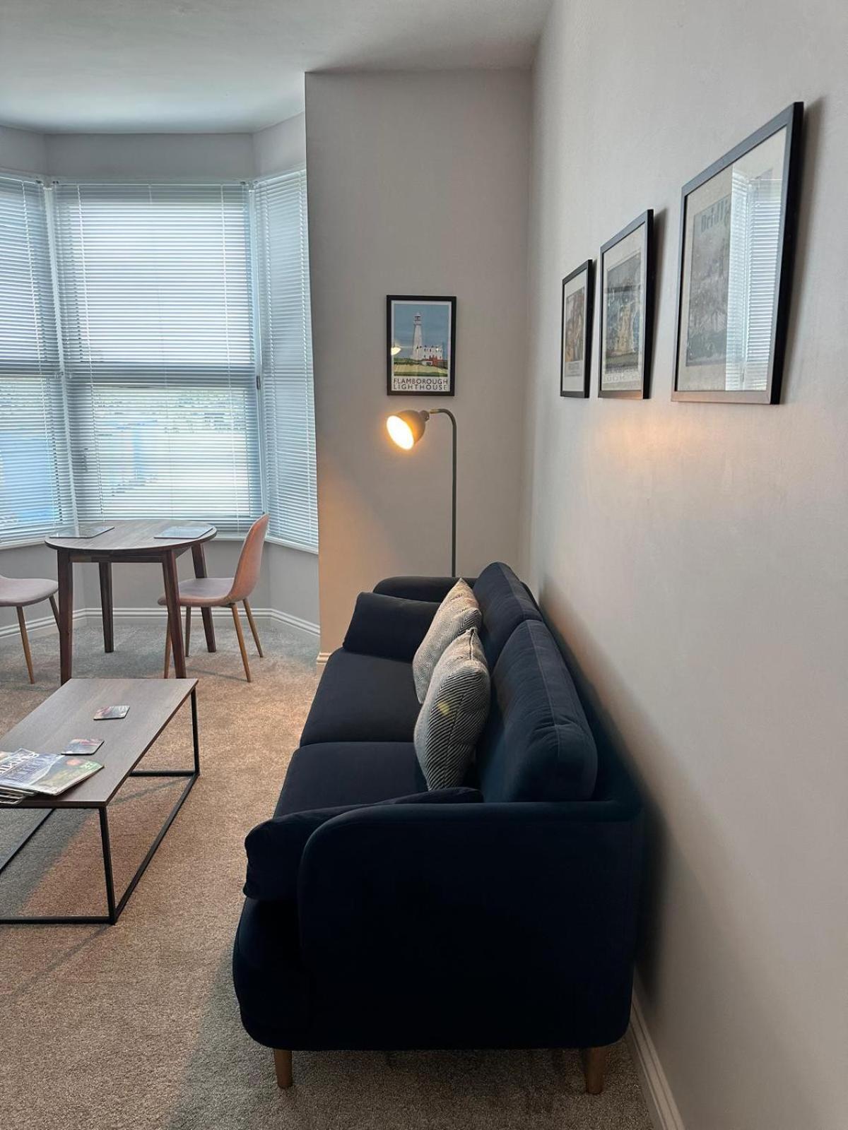 Marine View - Dog Friendly Apartment 500Ft From Beach Bridlington Dış mekan fotoğraf